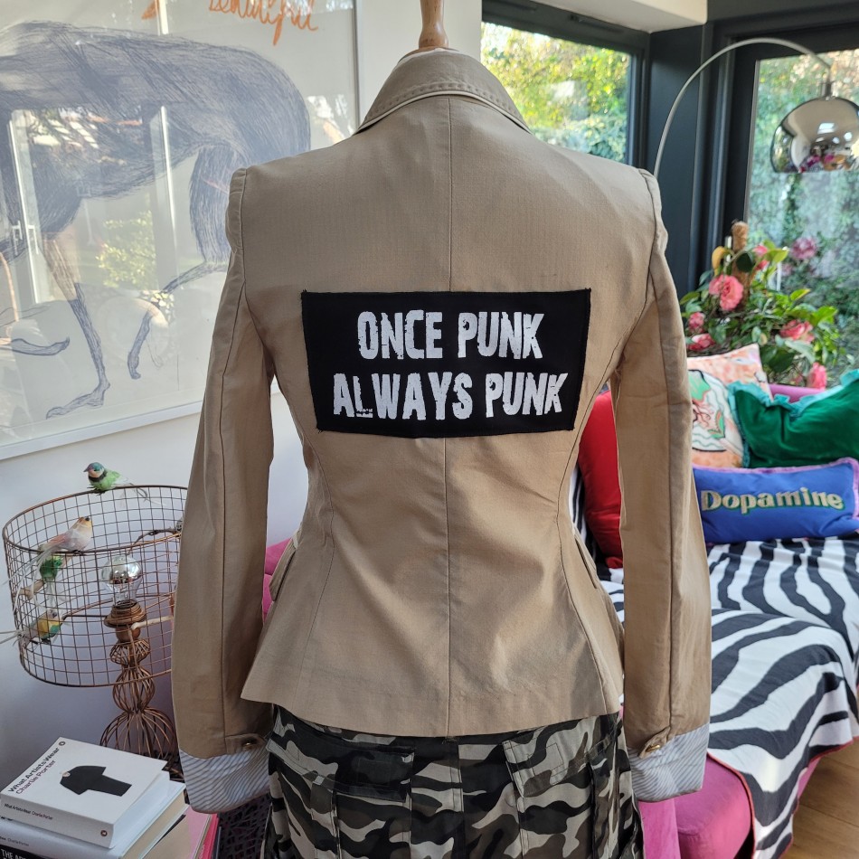 Upcycled ONCE PUNK Blazer
