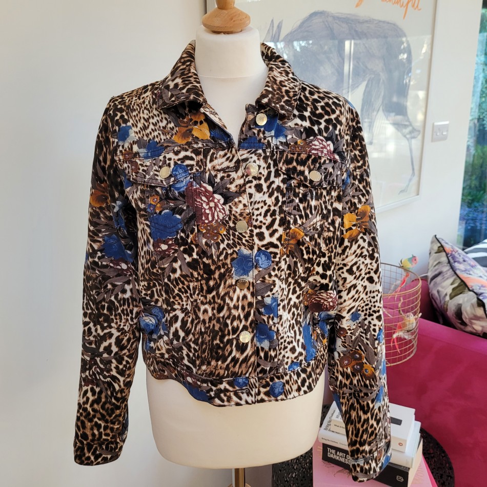 Leopard and Floral Jacket