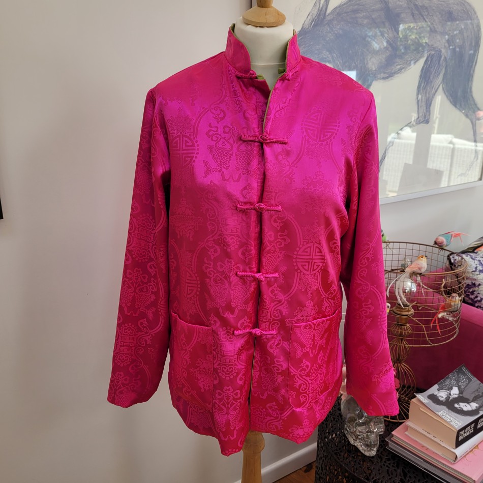 Reversible Silk Jacket