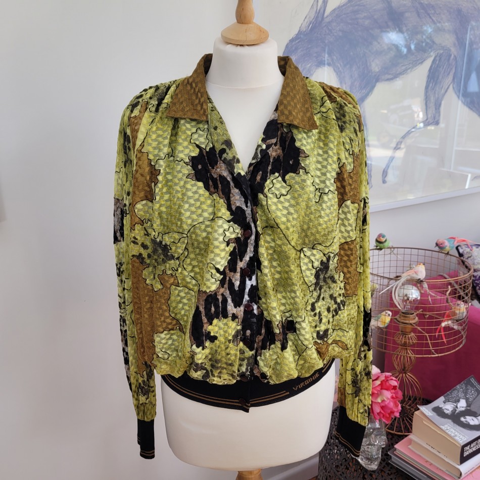 Virginie Paris 80s Bomber