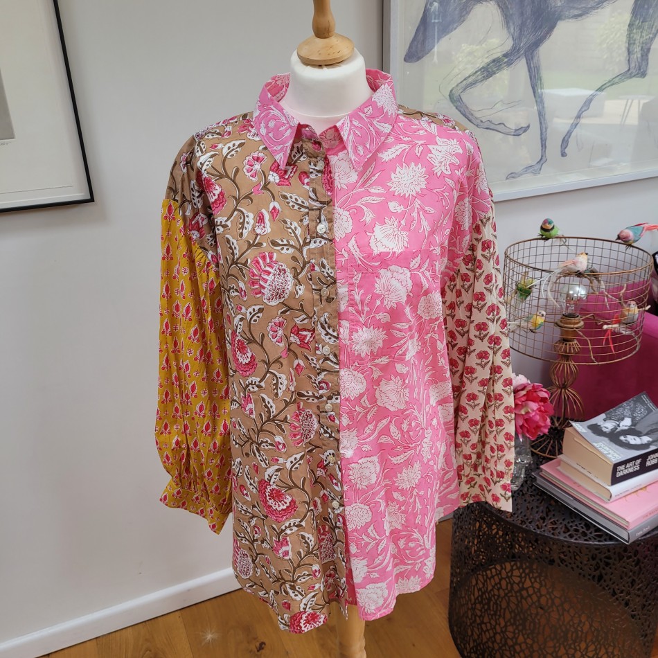 Haute Hippie Floral Shirt