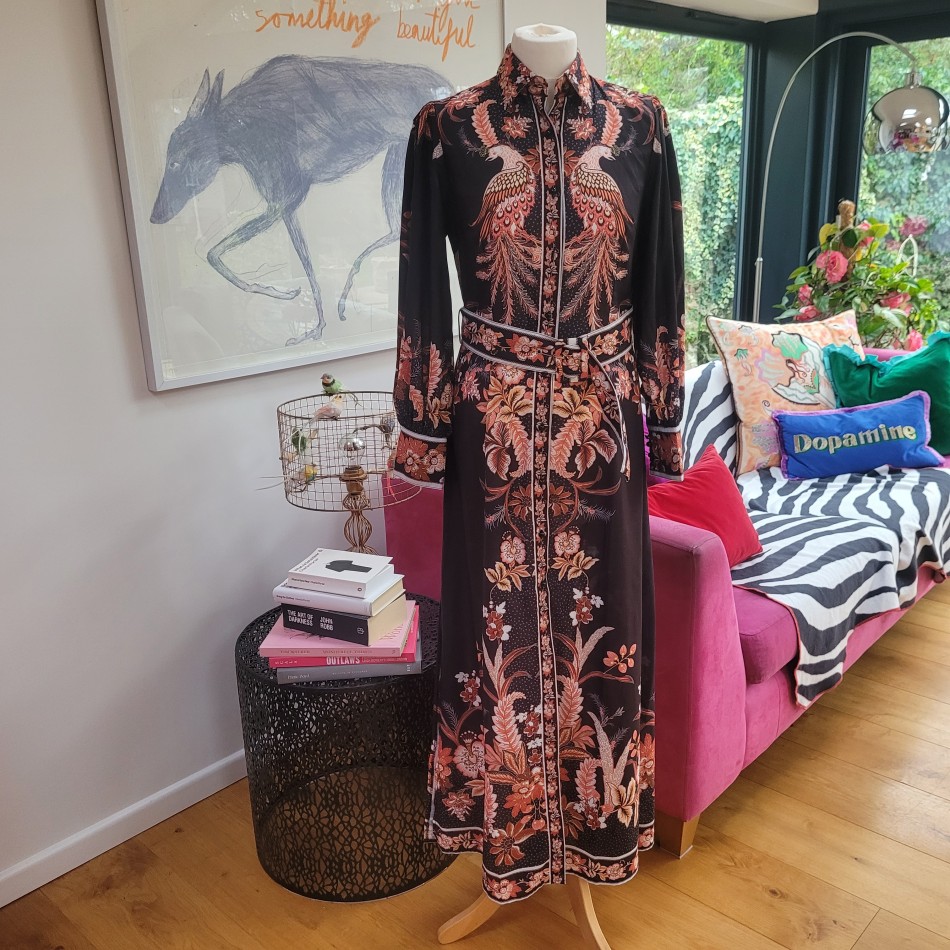 70s Style Maxi Dress