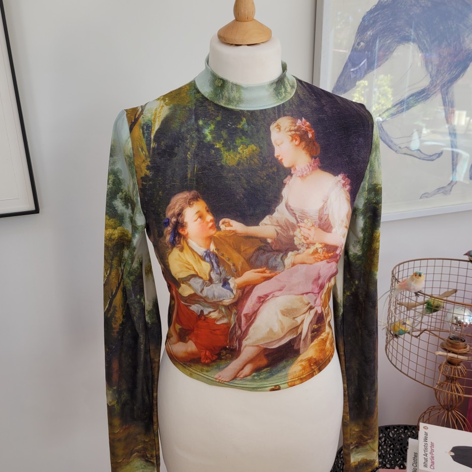 Renaissance Crop Top