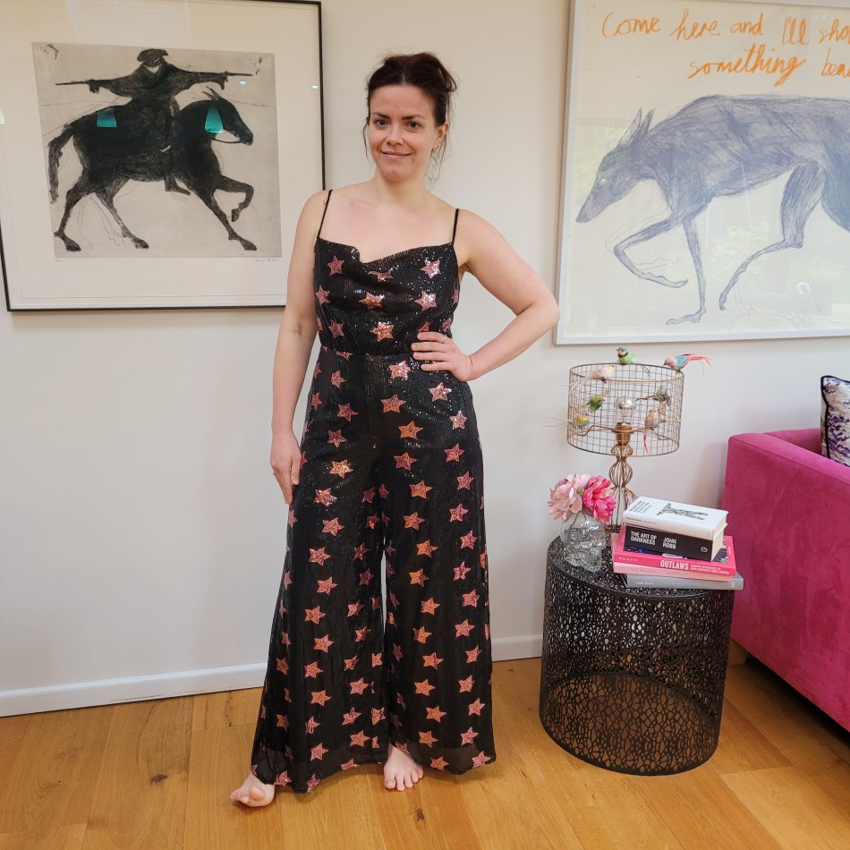 Star Sequin Jumpsuit