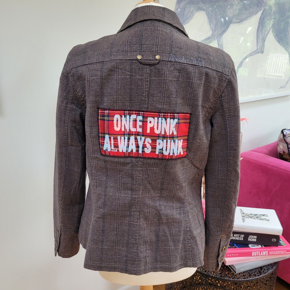 Brown Check Jacket