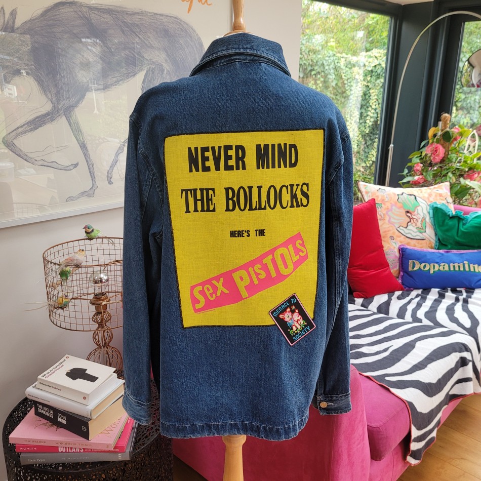 Never Mind the Bollocks Denim Jacket