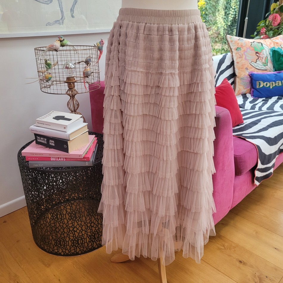 Dusty Pink Tulle Skirt