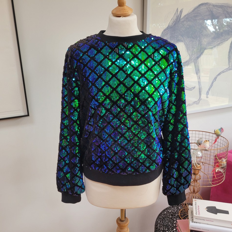 Mermaid Sequin Top