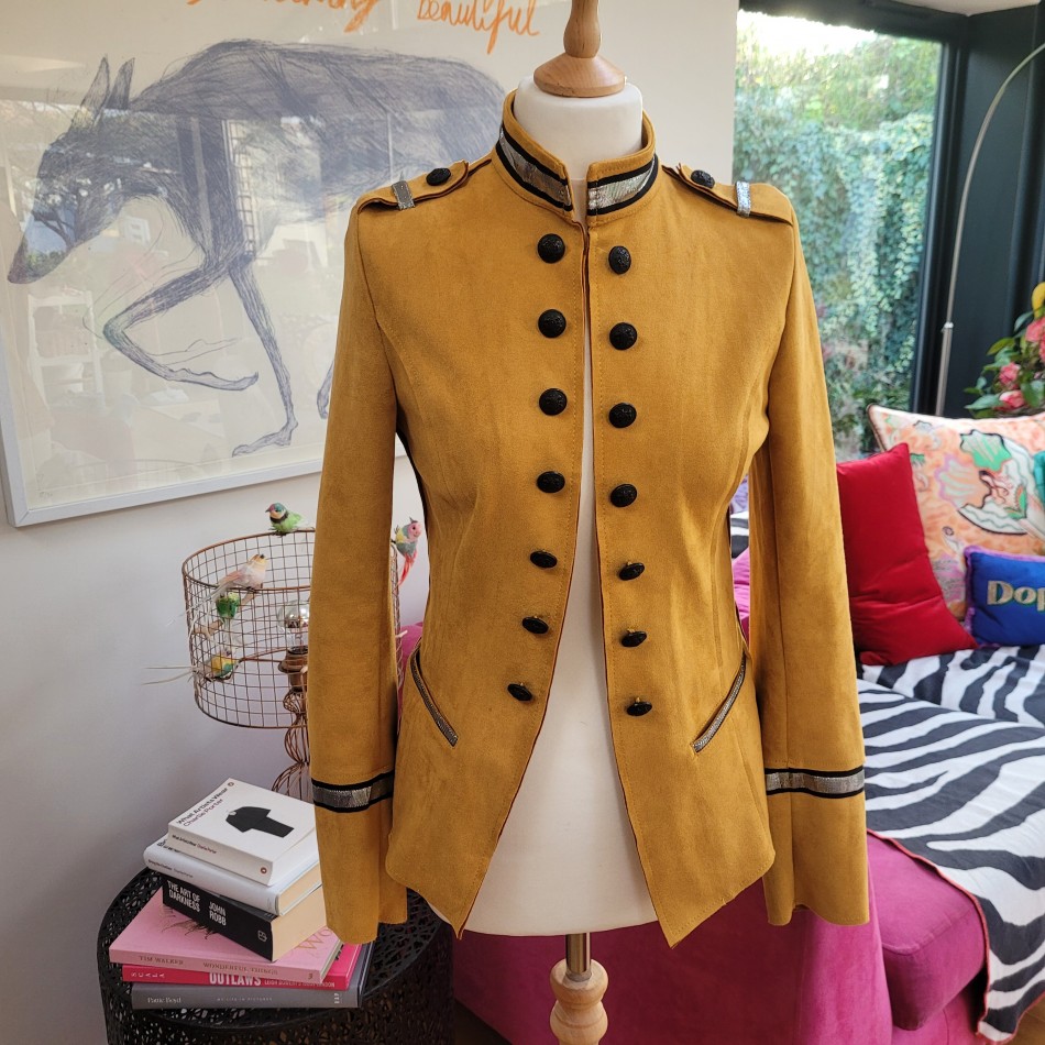 Mustard Military Jacket