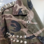 Sequin Skull Camo Jacket