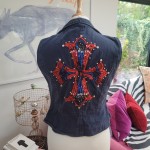 Distressed Cotton Waistcoat