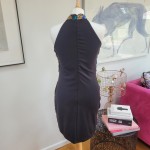 Green and Gold Sequin Dress