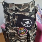 Punk Hippie Camo Skirt