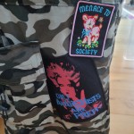 Punk Hippie Camo Skirt