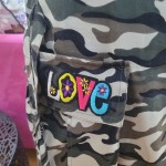 Punk Hippie Camo Skirt