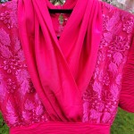 Cerise Party Dress
