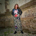 Punk Hippie Camo Skirt