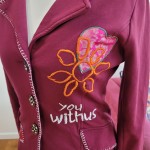 Maroon Fitted Jacket