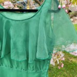 Vintage Green Sparkly Dress