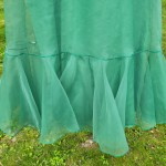 Vintage Green Sparkly Dress