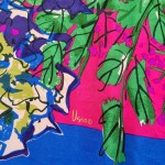 Vera Neumann Floral Silk Scarf