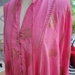 Pink Boho Blouse