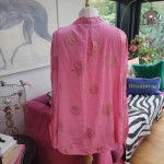 Pink Boho Blouse