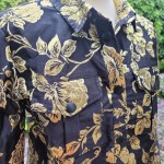 Black and Gold Brocade Jacket