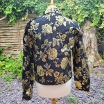 Black and Gold Brocade Jacket