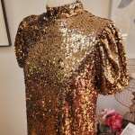 Gold Sequin Dress - 16