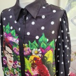 Frida Kahlo Polka Dot Blouse