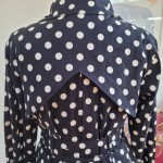 Polka Dot Trench Coat