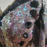80s Sequin Butterfly Top