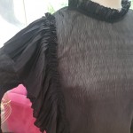 Black High Neck Blouse