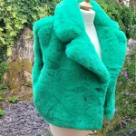 Green Faux Fur Gilet