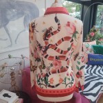 Snakes and Flowers Blouse