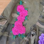 Love Will Tear Us Apart Upcycled Camo Pants
