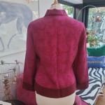 Magenta Paisley Blouse
