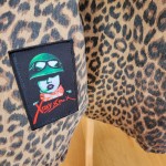 Denim Leopard Trench Coat