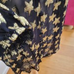 Black and Gold Blouse