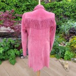 Pink Suede Jacket