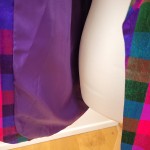 Raw Silk Check Jacket