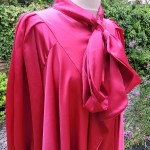 Pink Pussy Bow Blouse