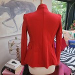 Red Miitary Style Jacket