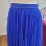 Blue Tulle Skirt