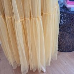 Mustard Yellow Tulle Skirt