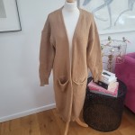 Love and Peace Cardigan Beige