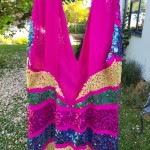 Halter Neck Sequin Jumpsuit
