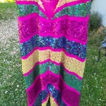 Halter Neck Sequin Jumpsuit