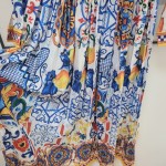 Blue Floral Porcelain Dress